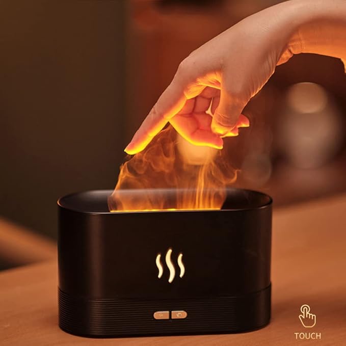 Ultrasonic Cool Mist Oil Flame Lamp Diffusor