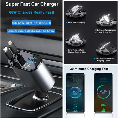 Retractable Car Charger